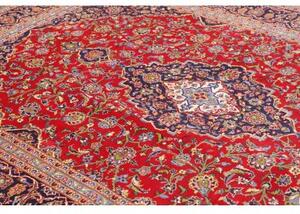 Tappeto Ardakan Medaglione Floreale Rosso Blu 206x303 Cm