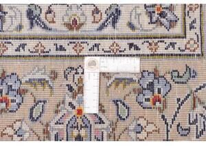 Tappeto Kashan Medaglione Floreale Avorio Beige 250x343 Cm