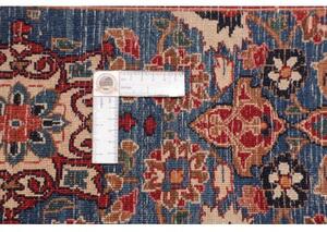Tappeto Moud Stilizzato Blu Rosso Mattone 297x393 Cm