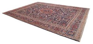 Tappeto Moud Stilizzato Blu Rosso Mattone 297x393 Cm