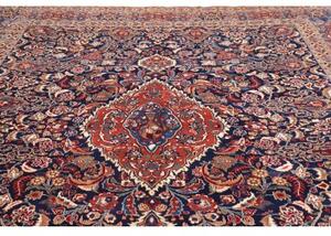 Tappeto Moud Stilizzato Blu Rosso Mattone 297x393 Cm