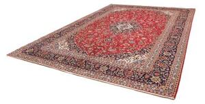 Tappeto Ardakan Medaglione Floreale Rosso Blu Scuro 298x405 Cm