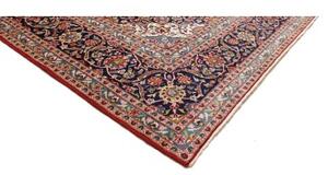 Tappeto Ardakan Medaglione Floreale Rosso Blu Scuro 298x405 Cm