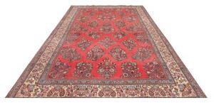 Tappeto Sarough Floreale Rosso Corallo Blu 215x330 Cm