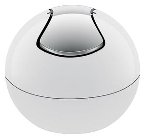 Cestino per la spazzatura bianco in plastica 1 l Bowl – Spirella