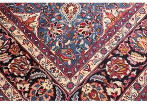 Tappeto Mashad Medaglione Floreale Rosso Blu 298x384 Cm