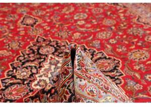 Tappeto Ardakan Medaglione Floreale Rosso Blu Scuro 294x404 Cm