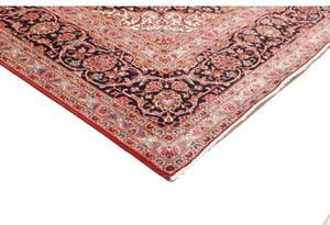 Tappeto Ardakan Medaglione Floreale Rosso Blu Scuro 294x404 Cm