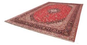 Tappeto Ardakan Medaglione Floreale Rosso Blu Scuro 294x404 Cm