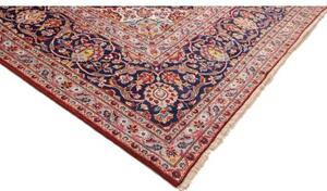 Tappeto Ardakan Medaglione Floreale Rosso Blu Scuro 302x415 Cm