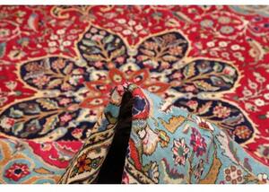 Tappeto Tabriz Medaglione Floreale Rosso Blu 250x343 Cm