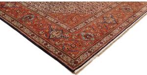 Tappeto Tabriz Stilizzato Rosso Ruggine Blu Scuro 305x390 Cm