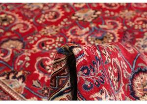 Tappeto Mashad Floreale Rosso Blu Scuro 298x393 Cm