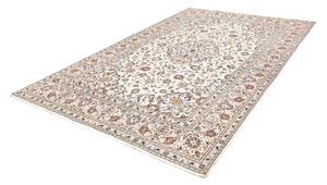 Tappeto Kashan Medaglione Floreale Avorio Multicolore 196x300 Cm