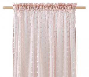 Tenda rosa cipria delicata per finestre 140x250 cm