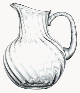 Caraffa in cristallo soffiato Ripple, 2 L