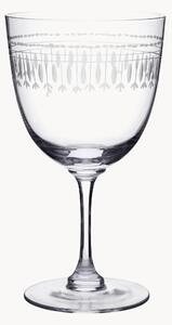 Set di 6 bicchieri da vino in cristallo soffiato Ovals