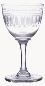 Set di 6 bicchieri per liquore in cristallo soffiato Ovals