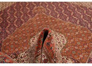Tappeto Tabriz Stilizzato Rosso Ruggine Blu Scuro 305x390 Cm