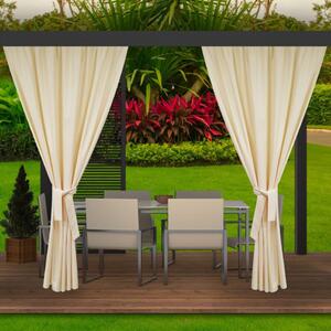 Tenda da giardino sulla terrazza MIG16 crema