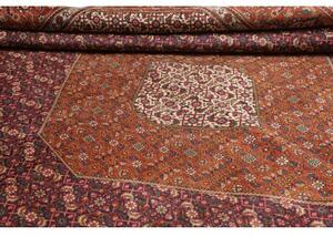 Tappeto Tabriz Stilizzato Rosso Ruggine Blu Scuro 305x390 Cm