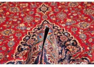 Tappeto Ardakan Medaglione Floreale Rosso Blu Scuro 207x318 Cm