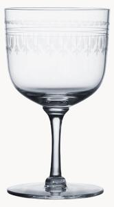 Set di 4 bicchieri da vino in cristallo soffiato Ovals