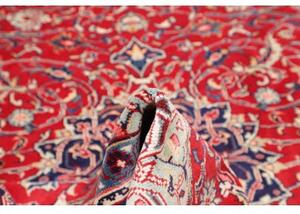 Tappeto Sarough Medaglione Floreale Rosso Blu 212x314 Cm
