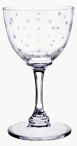 Set di 6 bicchieri da liquore in cristallo soffiato Stars