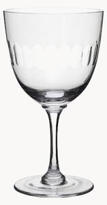 Set di 2 bicchieri da vino in cristallo soffiato Lens