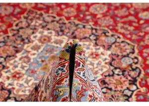 Tappeto Ardakan Medaglione Floreale Rosso Blu Scuro 295x453 Cm