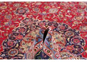 Tappeto Kashmar Medaglione Floreale Rosso Blu Scuro 295x397 Cm