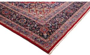Tappeto Kashmar Medaglione Floreale Rosso Blu Scuro 295x397 Cm