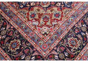 Tappeto Kashmar Medaglione Floreale Rosso Blu Scuro 295x397 Cm