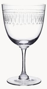 Set di 4 bicchieri da vino in cristallo soffiato Ovals
