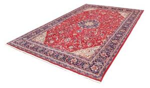 Tappeto Sarough Medaglione Floreale Rosso Blu 212x314 Cm