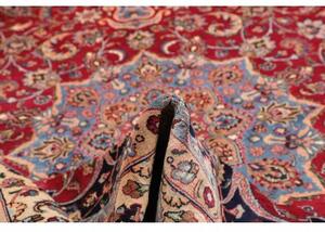 Tappeto Mashad Medaglione Floreale Rosso Blu 300x394 Cm