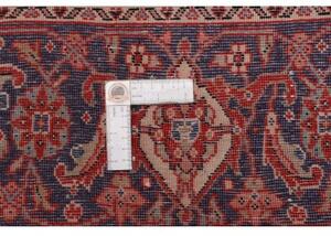 Tappeto Sarough Stilizzato Rosso Blu Scuro 214x313 Cm