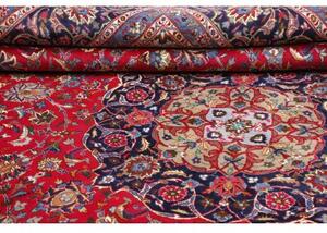 Tappeto Kashmar Medaglione Floreale Rosso Blu Scuro 295x397 Cm