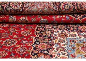 Tappeto Ardakan Medaglione Floreale Rosso Blu Scuro 295x453 Cm