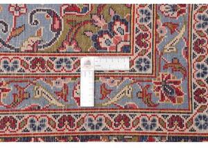 Tappeto Ardakan Medaglione Floreale Rosso Blu Scuro 295x453 Cm