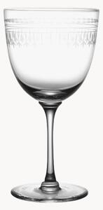 Set di 4 bicchieri da vino in cristallo soffiato Ovals