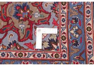 Tappeto Kashmar Medaglione Floreale Rosso Blu Scuro 295x397 Cm