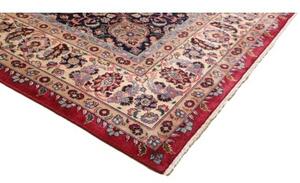 Tappeto Mashad Medaglione Floreale Rosso Blu 300x394 Cm
