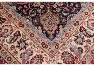 Tappeto Mashad Medaglione Floreale Rosso Blu 300x394 Cm