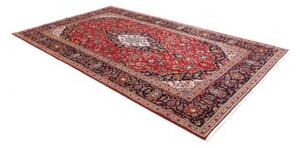 Tappeto Ardakan Medaglione Floreale Rosso Blu Scuro 198x320 Cm
