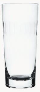Set di 4 bicchieri da long drink in cristallo soffiato Lens
