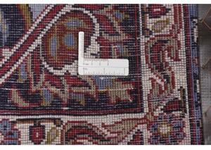 Tappeto Nadjafabad Stilizzato Rosso Blu Scuro 294x515 Cm