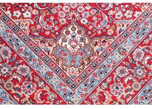 Tappeto Moud Medaglione Floreale Azzurro Rosso 195x300 Cm