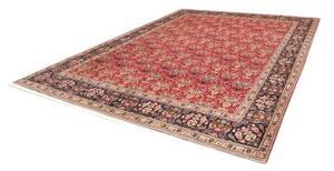 Tappeto Tabriz Floreale Rosso Blu Scuro 303x385 Cm